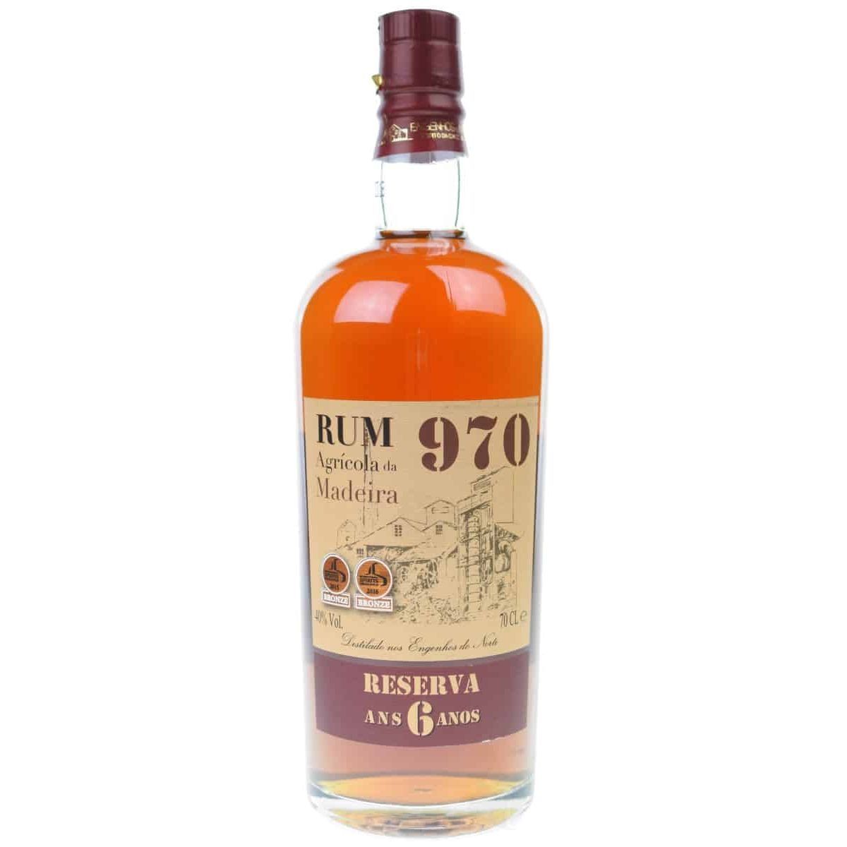 Rum Agricole de Madeira Reserva 6 Year Old Rum