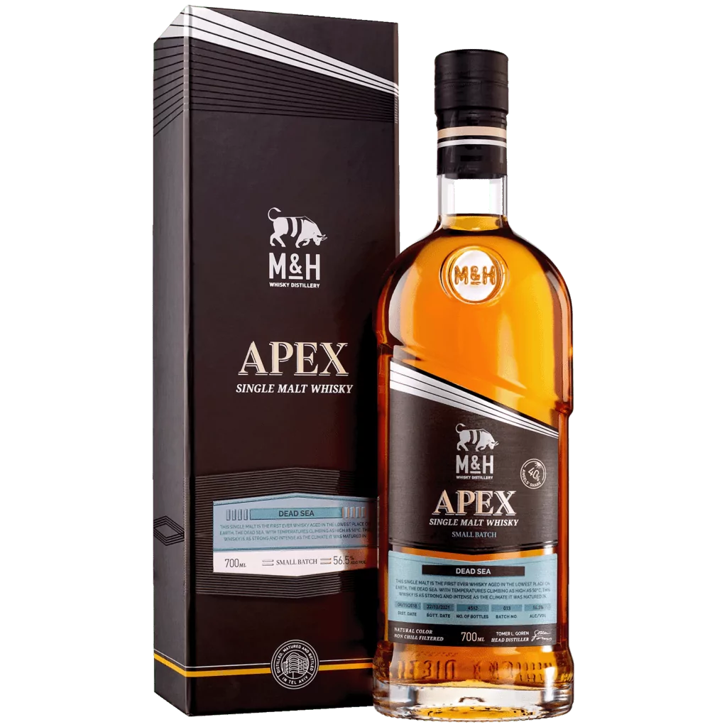 Milk & Honey APEX Dead Sea Israeli Whisky 56.50% ABV