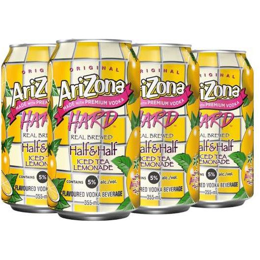 Arizona Hard Iced Tea Half and Half 6 Cans