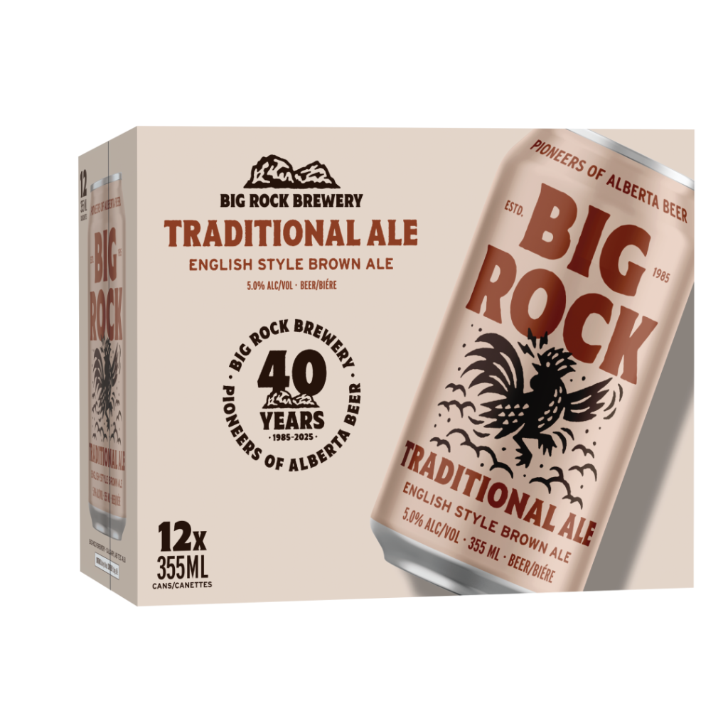 Big Rock Traditional Ale 12 Cans
