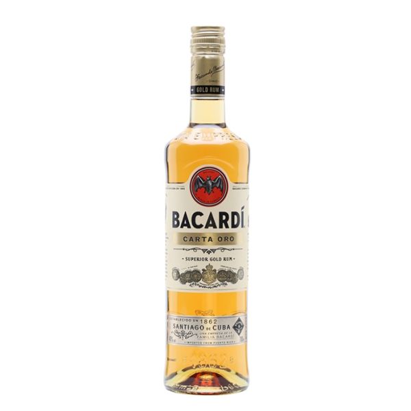 Bacardi Carta Oro Superior Gold Rum 200ml