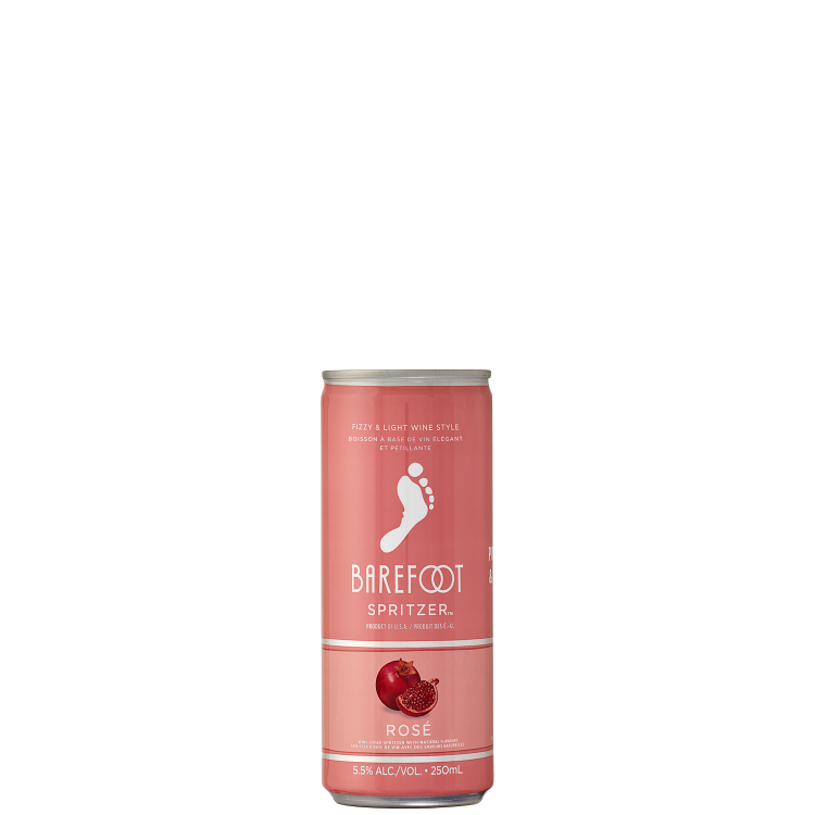 Barefoot Rose Spritzer 4 Cans