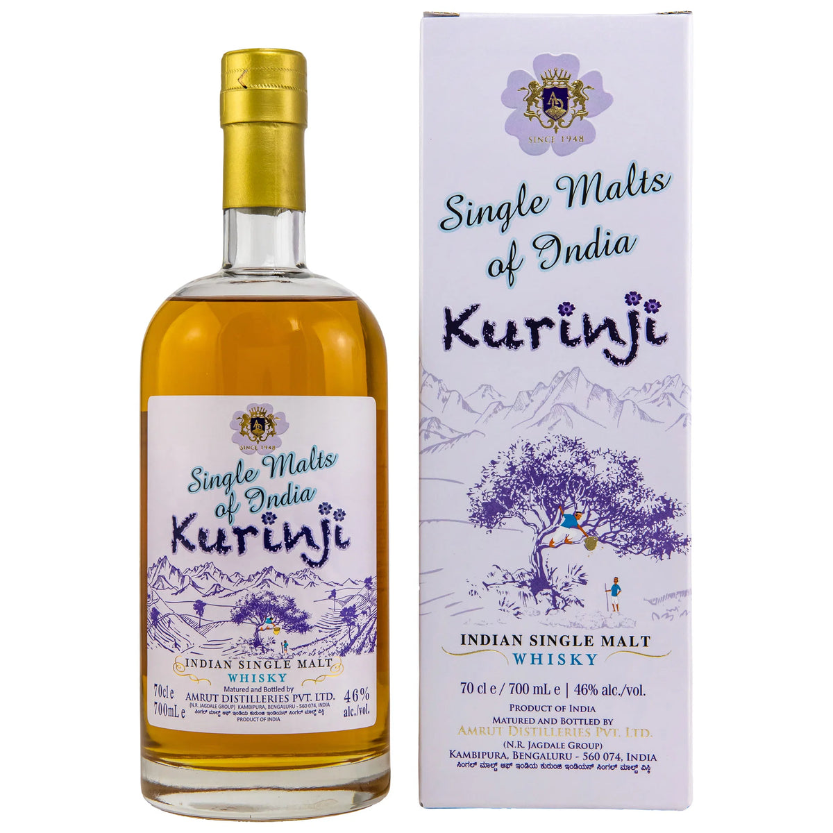 Amrut Kurinji Indian Single Malt Whisky