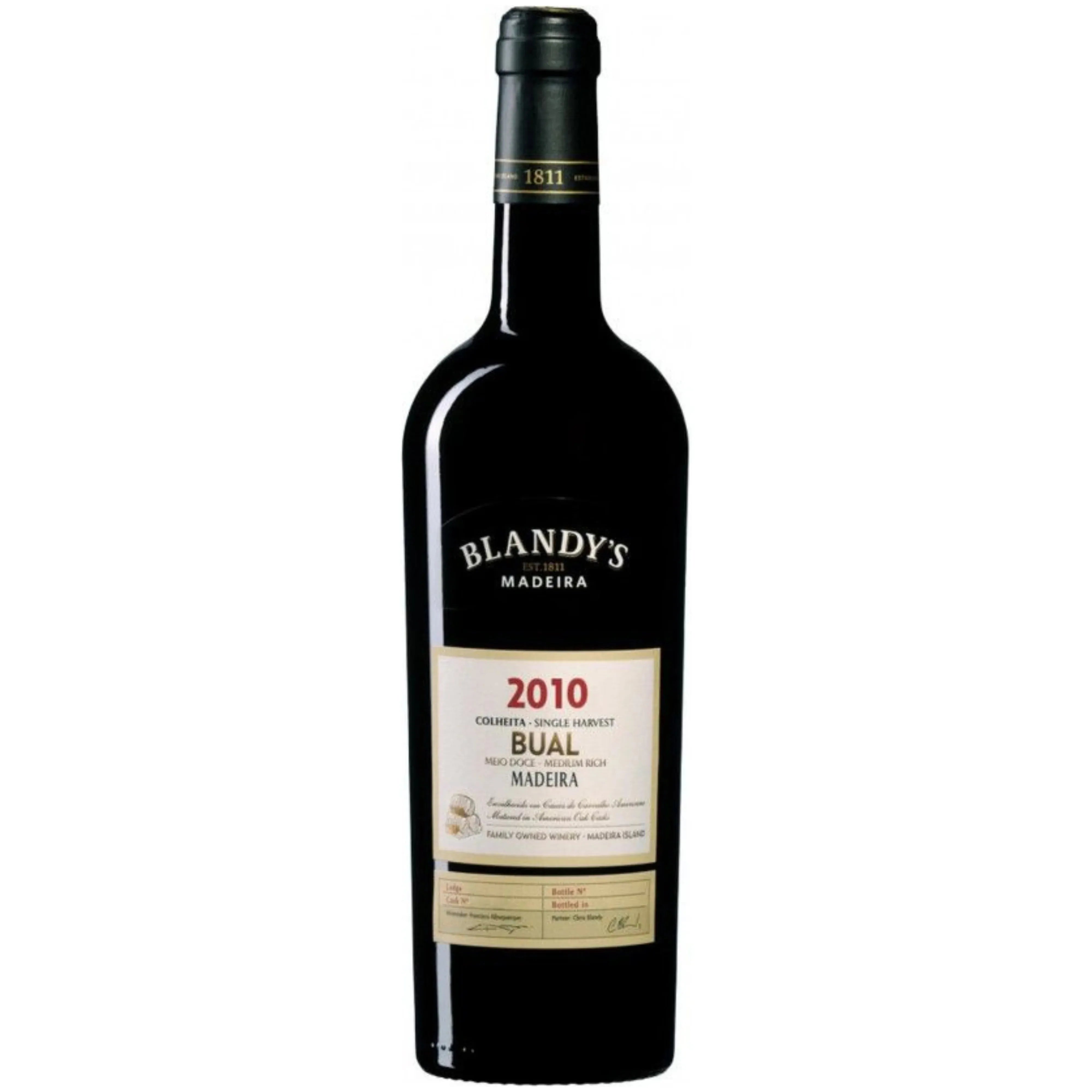 Blandy's Vintage Bual 2010 750ml