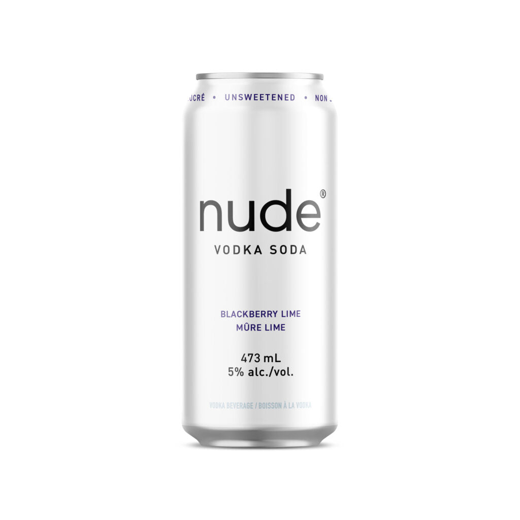 Nude Vodka Soda Blackberry Lime 473ml