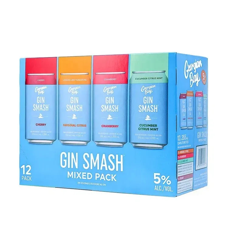 Georgian Bay Gin Smash Mixed Pack 12 Cans
