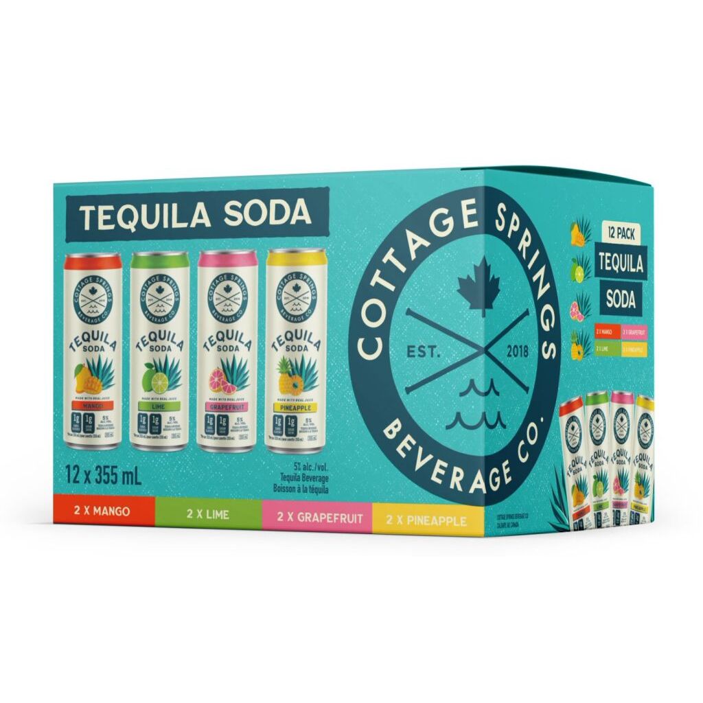 Cottage Springs Tequila Soda Variety Pack