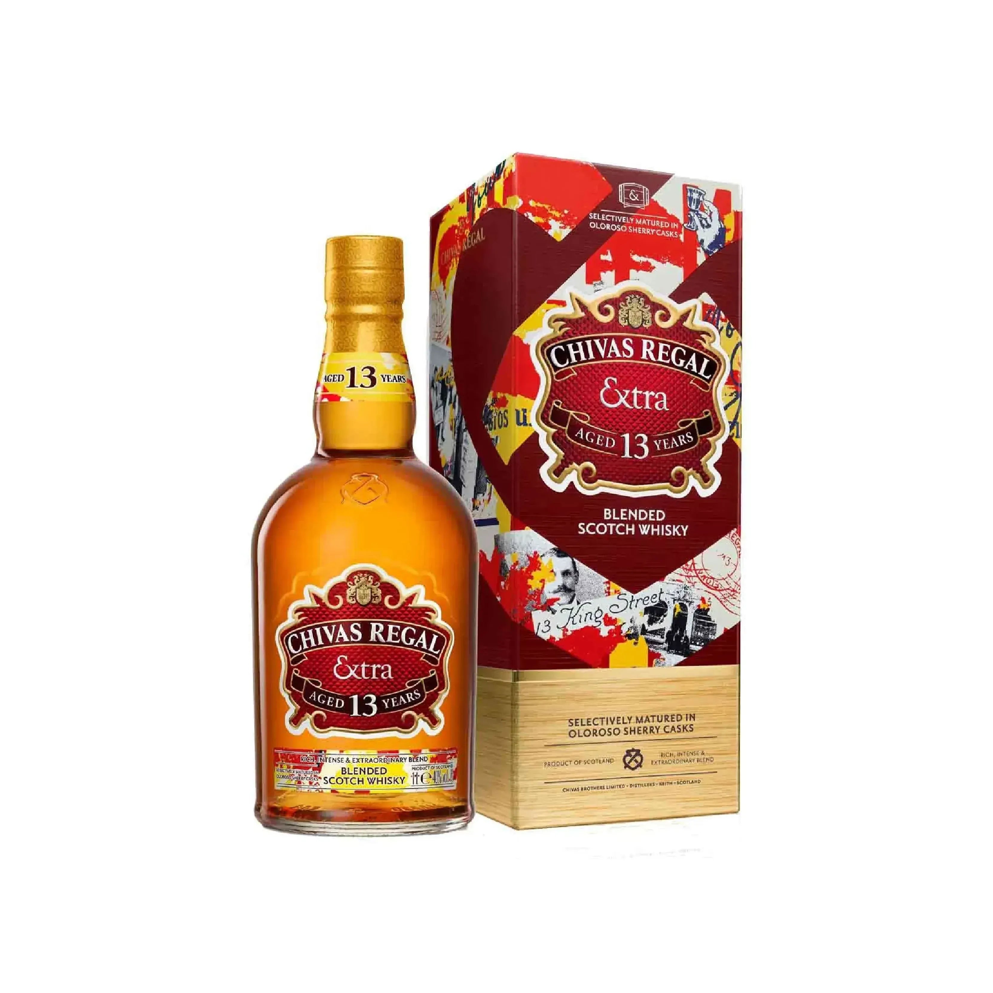 Chivas Regal Extra 13 Year Old Sherry Cask Selection 1L – BSW Liquor