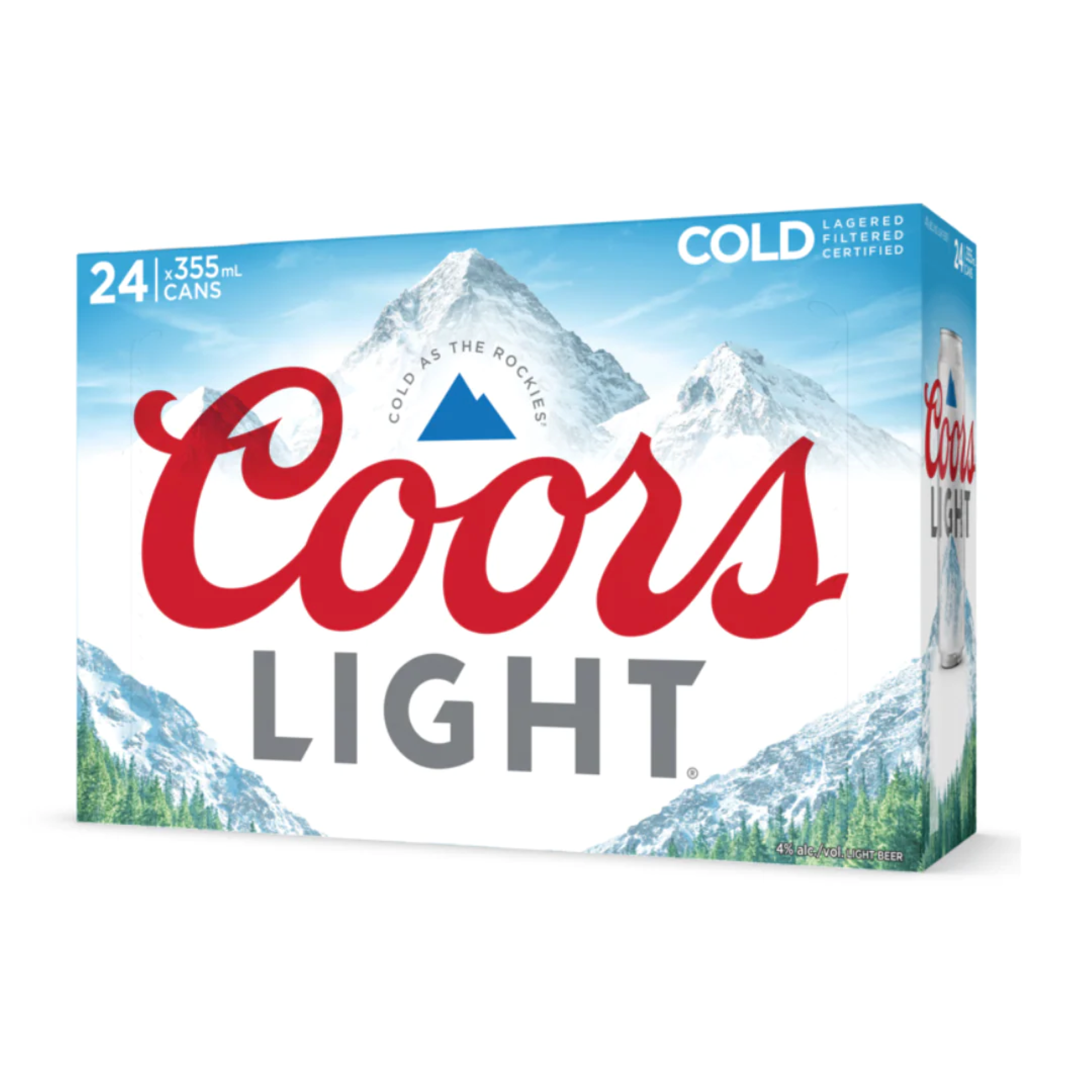 Coors Light 355ml 24 Cans