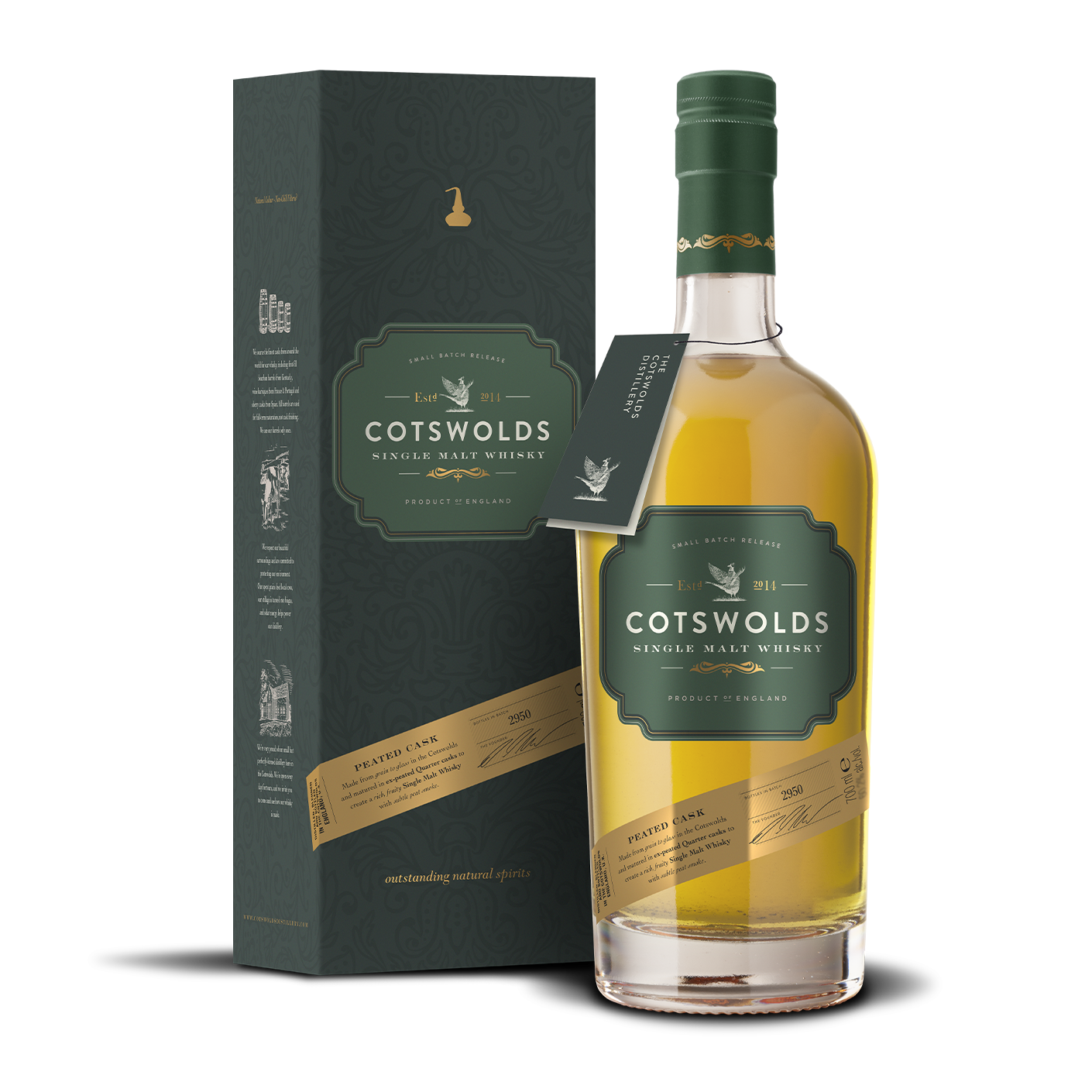 Cotswolds Peated Cask Single Malt Whisky