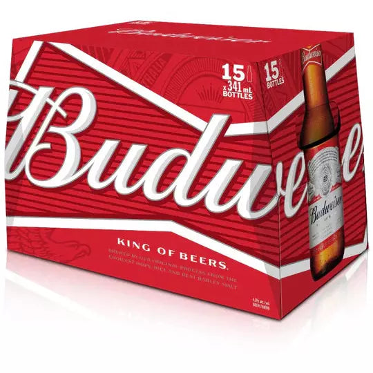 Budweiser 15 Bottles BSW Liquor