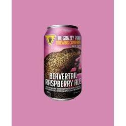 Grizzly Paw Beavertail Raspberry 6 Cans