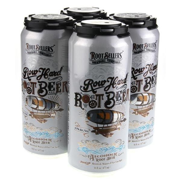 Root Sellers Root Beer 4 Tall Cans