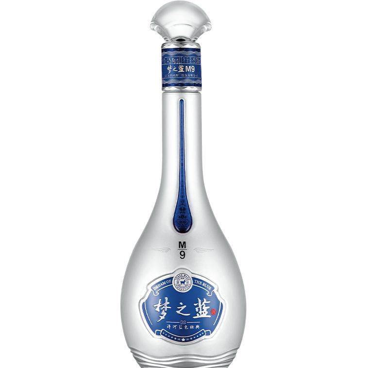 Yanghe Mengzhilan-Dream Blue M9 52% ABV