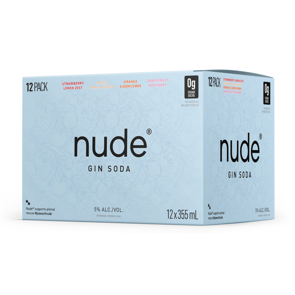 Nude Gin Soda Variety Pack