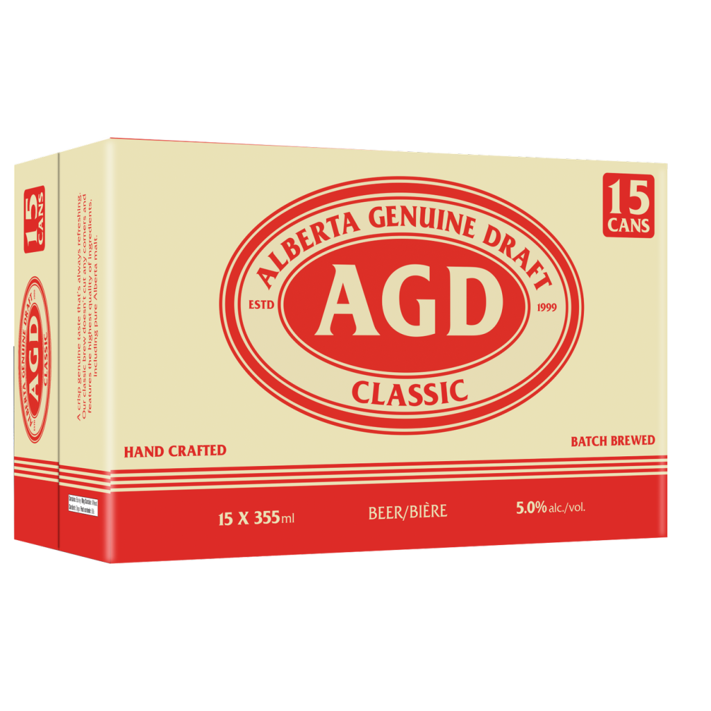 AGD Alberta Genuine Draft 15 Cans