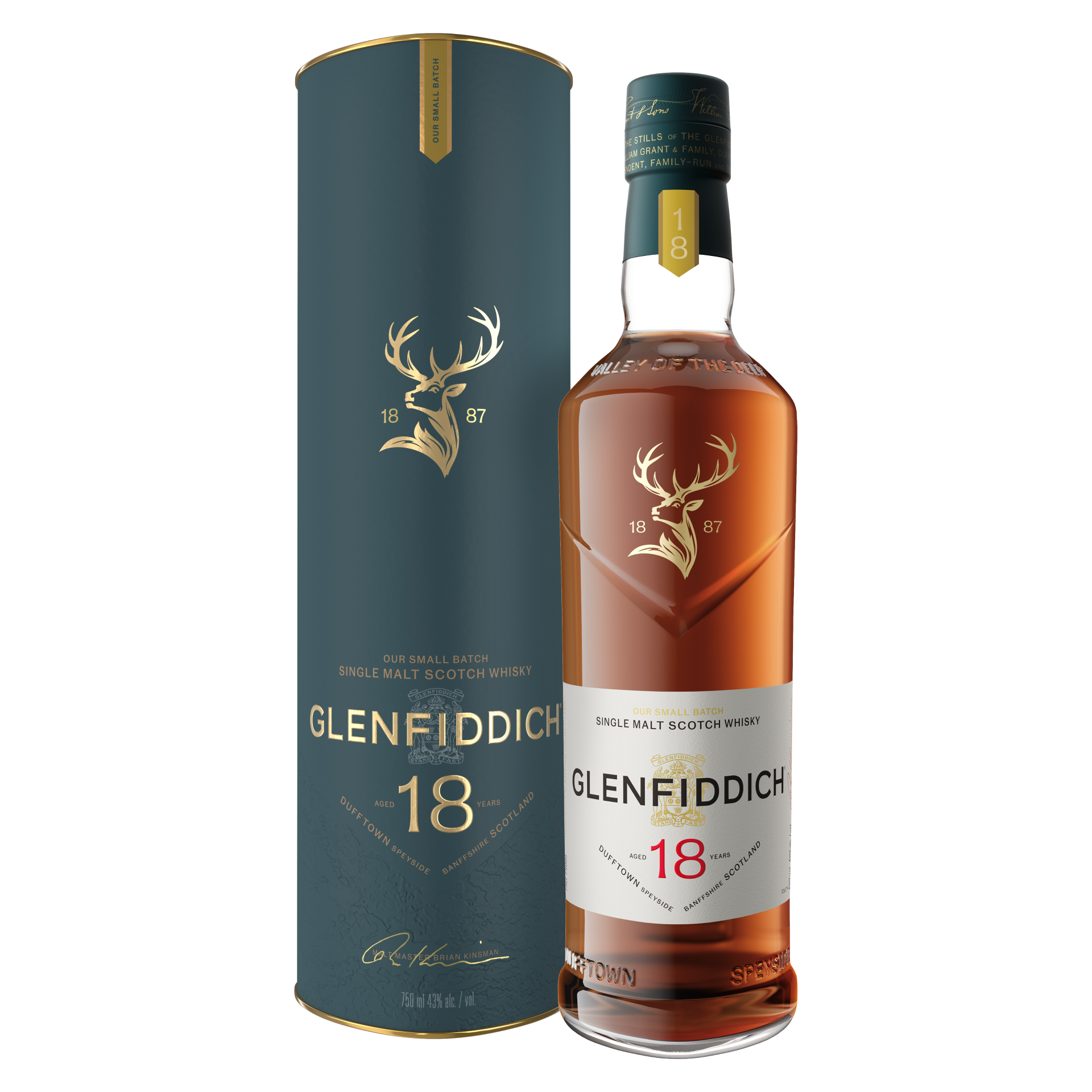 Glenfiddich 18 Year Old Small Batch – BSW Liquor