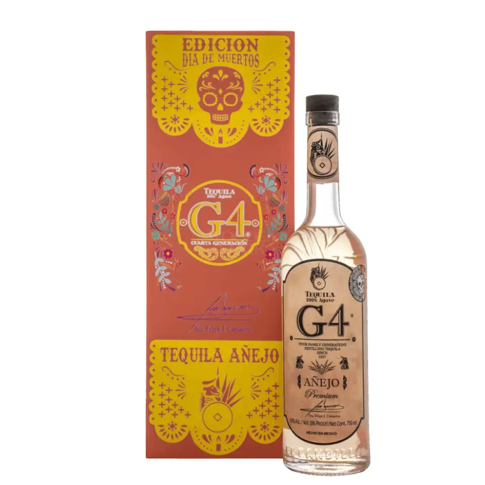 G4 Anejo Madera Dia de Muertos Tequila