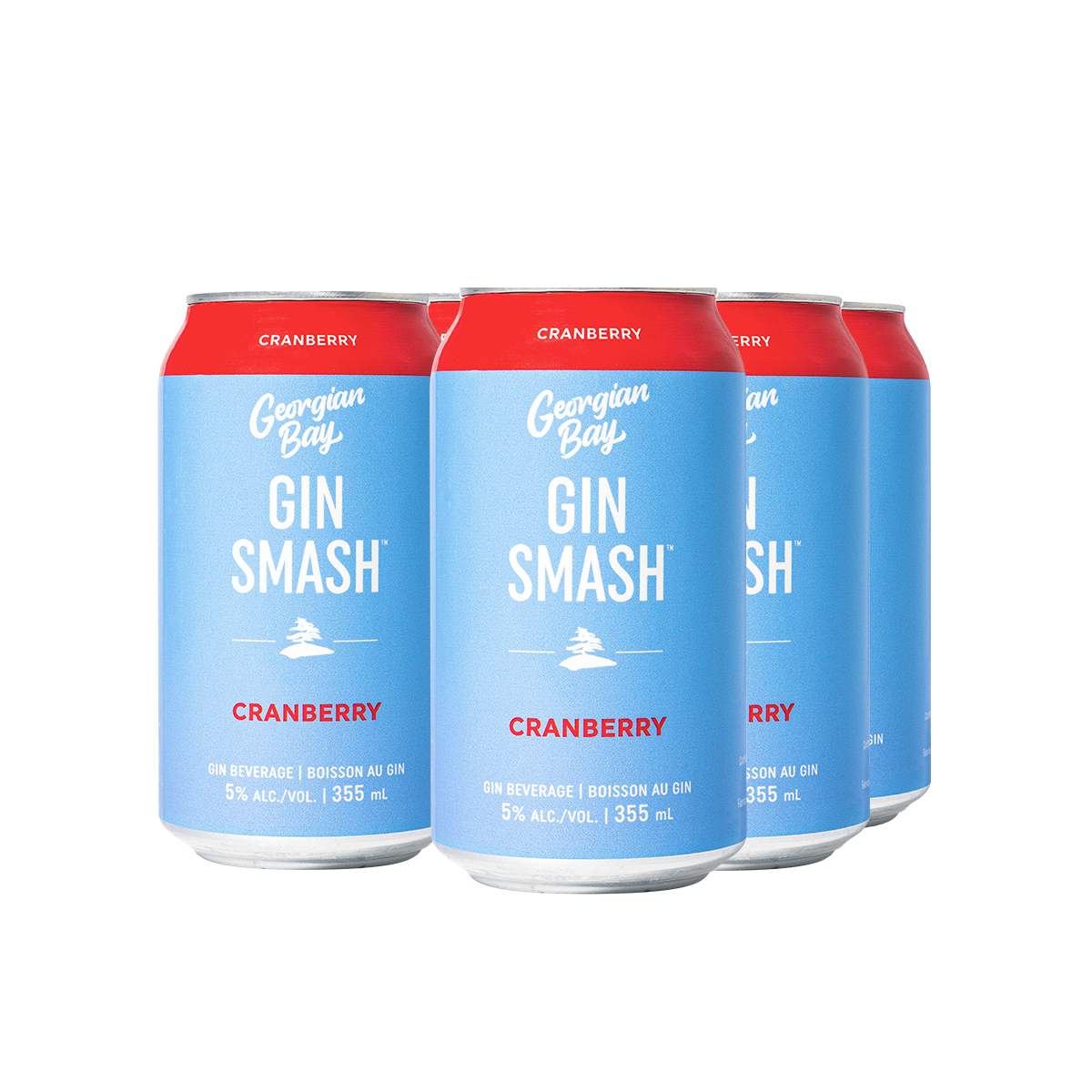 Georgian Bay Cranberry Gin Smash 6 Cans