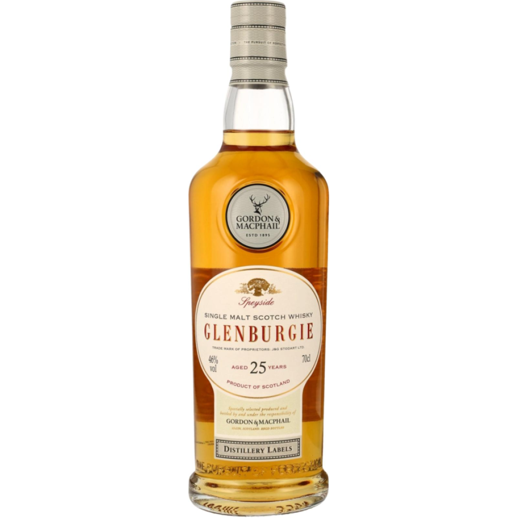 Gordon & MacPhail Distillery Labels Glenburgie 25 Year Old 46% ABV