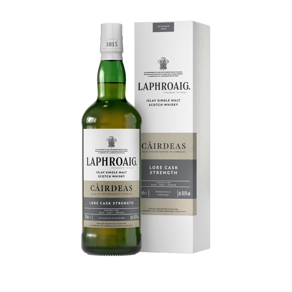 Laphroaig Cairdeas 2025 Lore Cask Strength 59.6% ABV 700ml