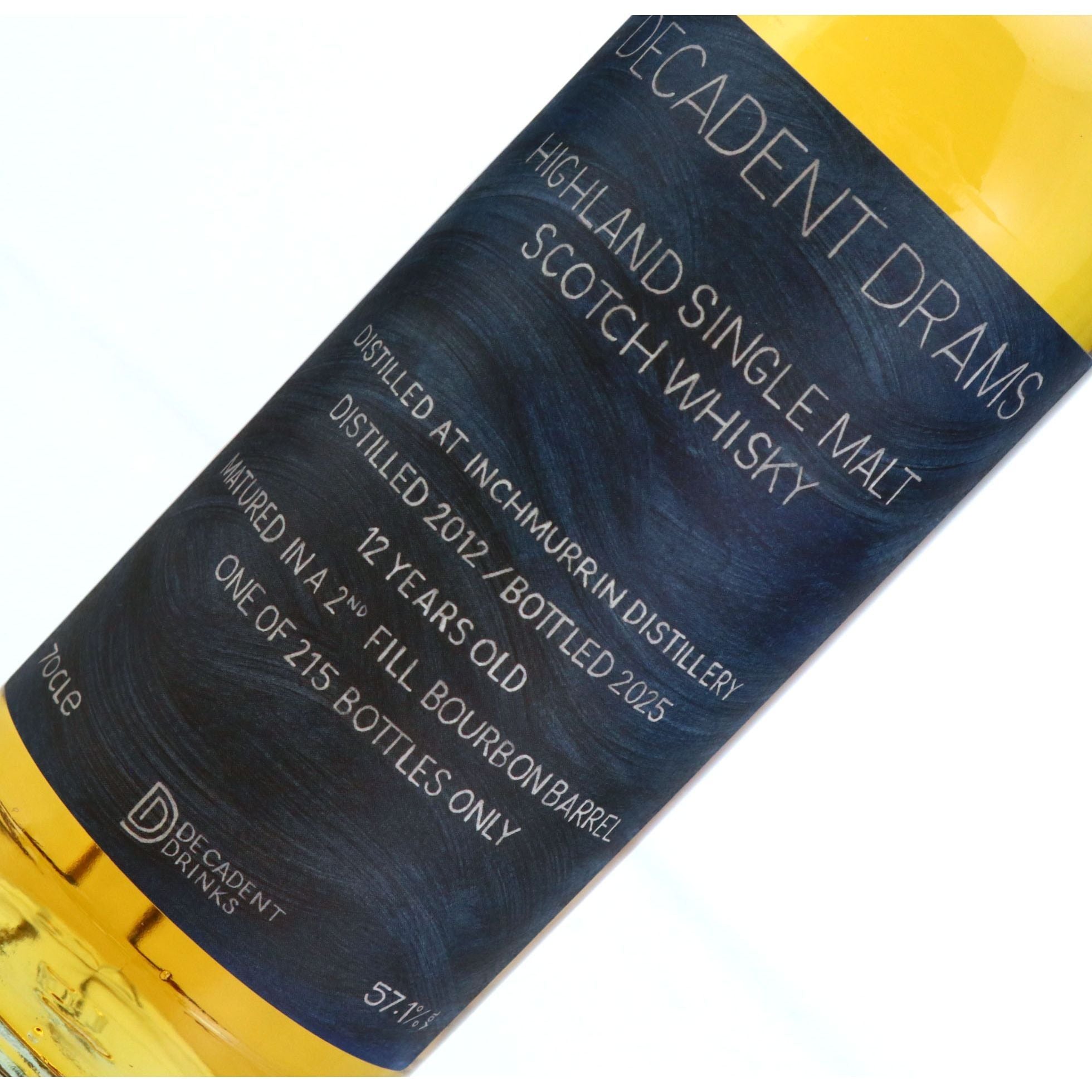 Decadent Drams Inchmurrin 2012 12 Year Old