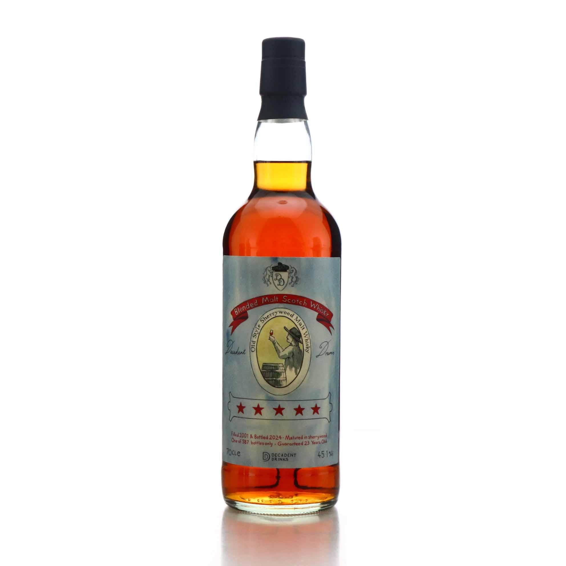 Decadent Drams Blended Malt 2001 23 Year Old 45.1% ABV