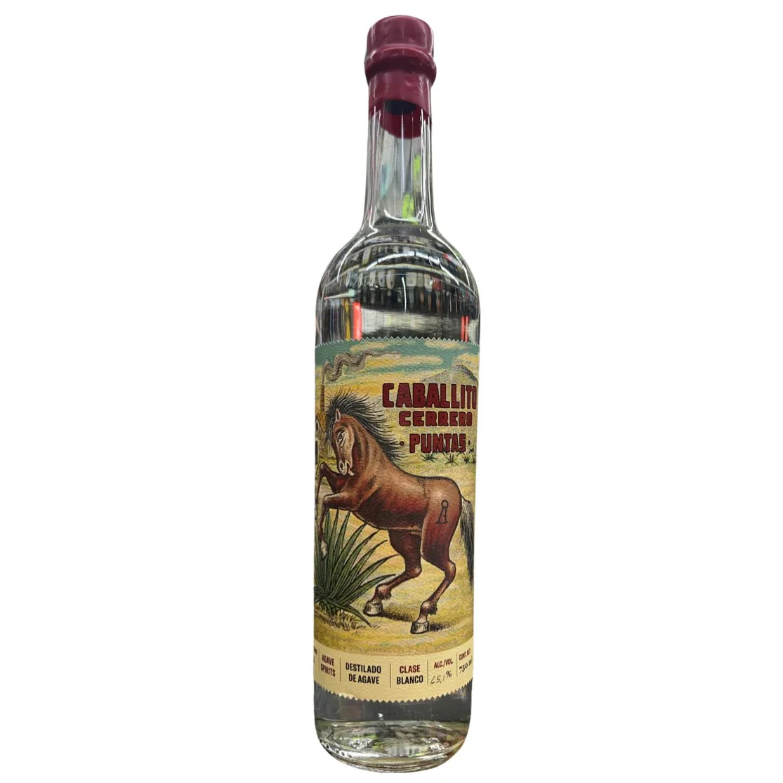 Caballito Cerrero Azul Puntas 70.9% ABV 750ml