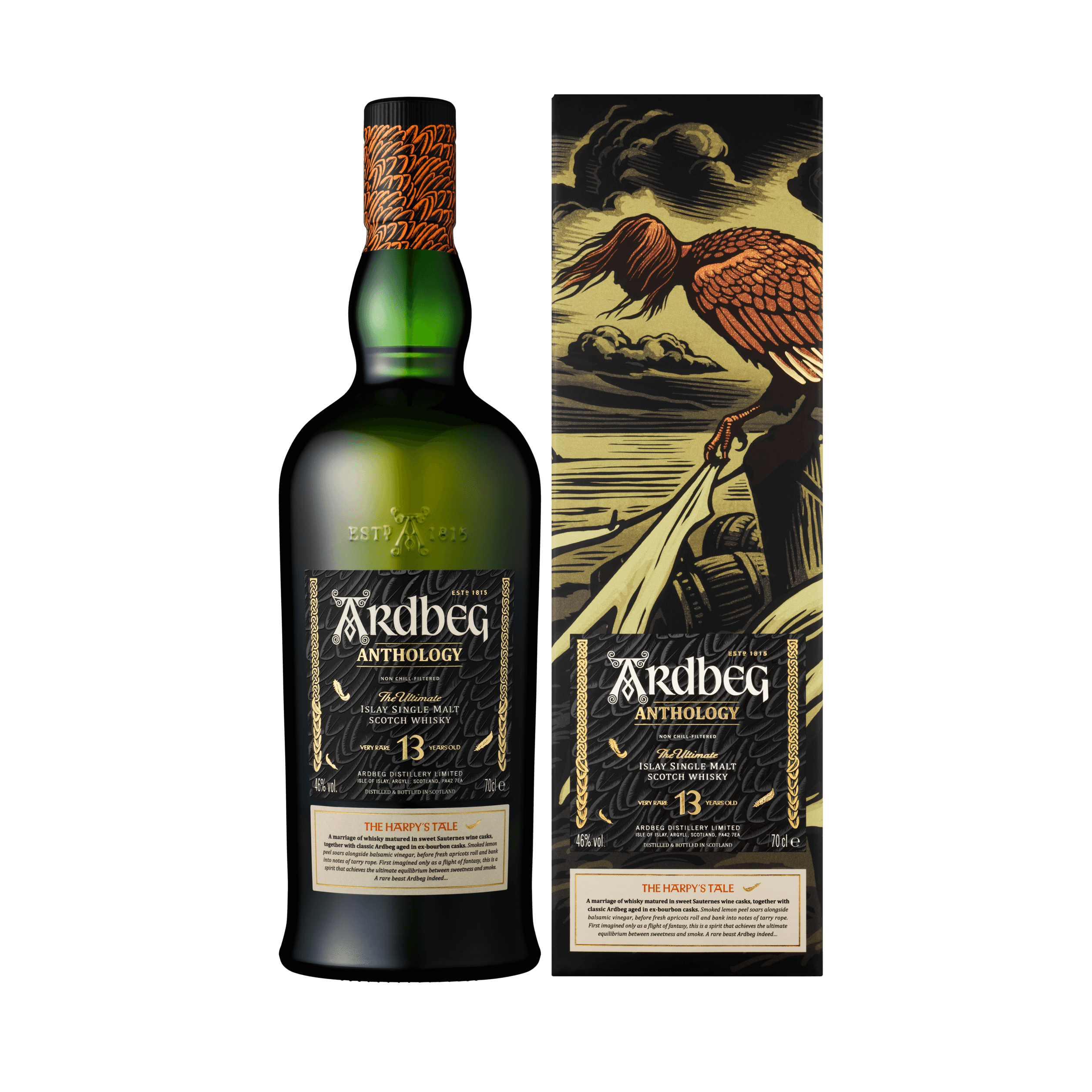 ARDBEG ANTHOLOGY 13年　アードベック Ardbeg Anthology The Harpy's Tale 13 Year Old 700ml – BSW Liquor