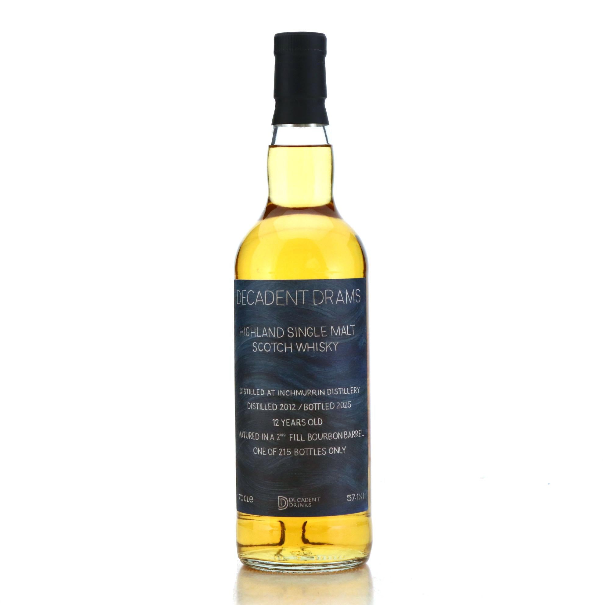 Decadent Drams Inchmurrin 2012 12 Year Old