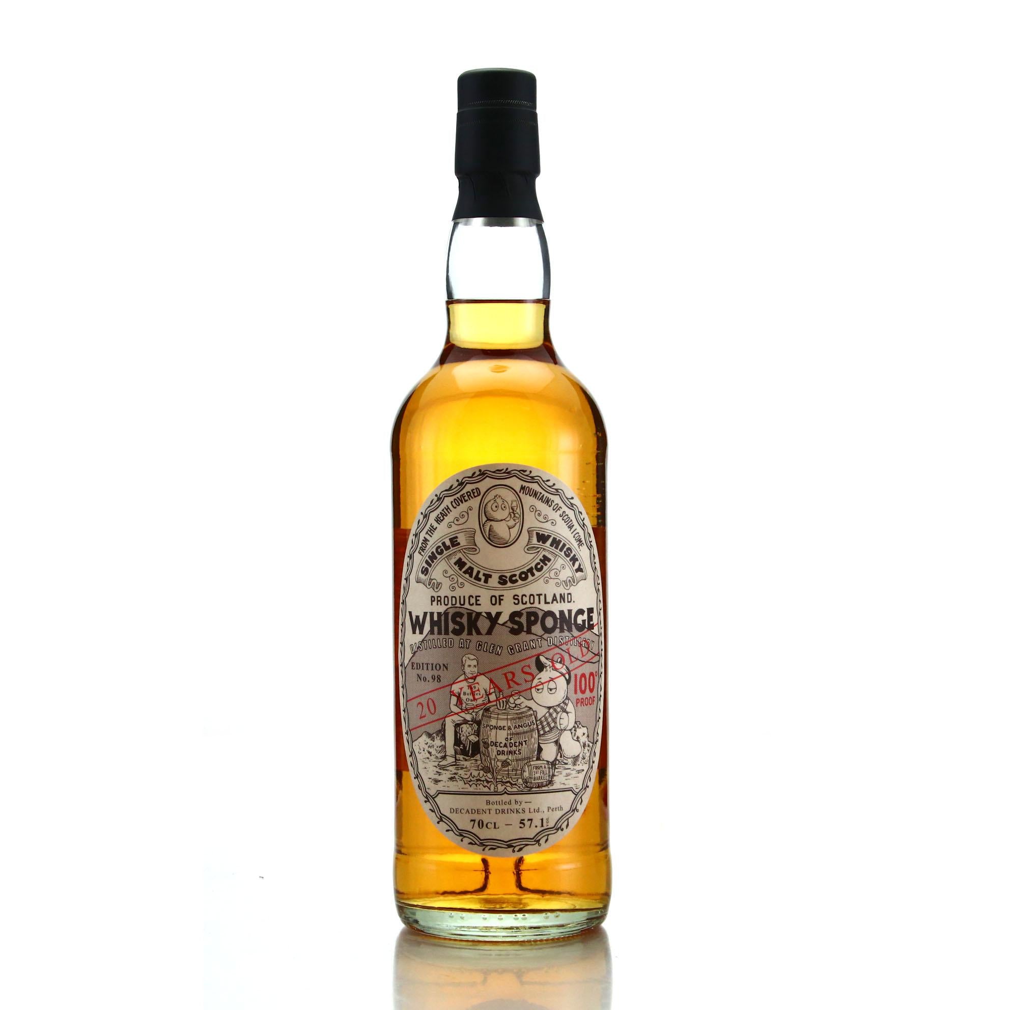 Whiskey Sponge Edition No.98 Glen Grant 2003 20 Year Old 57.1% ABV 700ml
