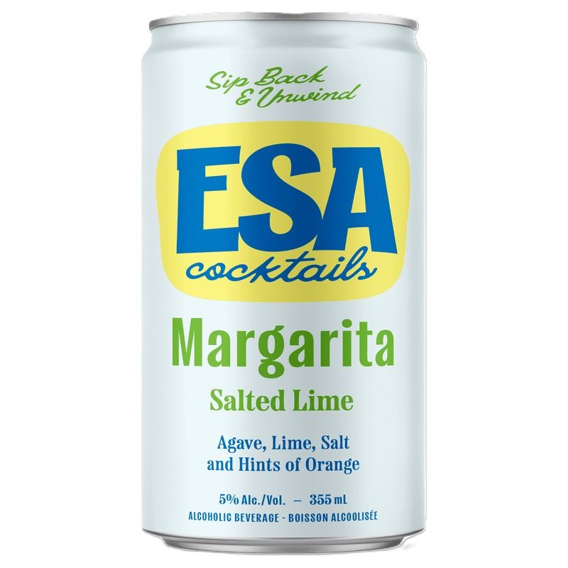 ESA Cocktails Margarita Salted Lime 4 Cans