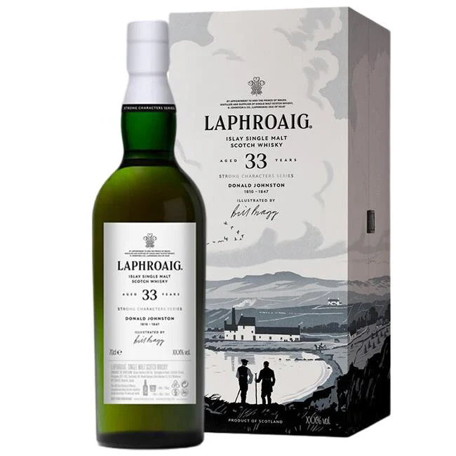 Laphroaig 33 Year Old Strong Characters Series Volume 1 43.8% ABV