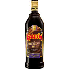 Kahlua Chocolate Sips - Brown