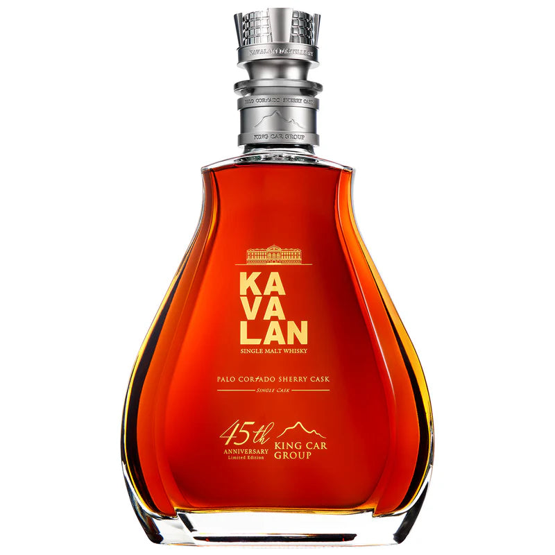 Kavalan King Car 45th Anniversary Palo Cortado Cask Taiwanese Single Malt Whisky 1.5L