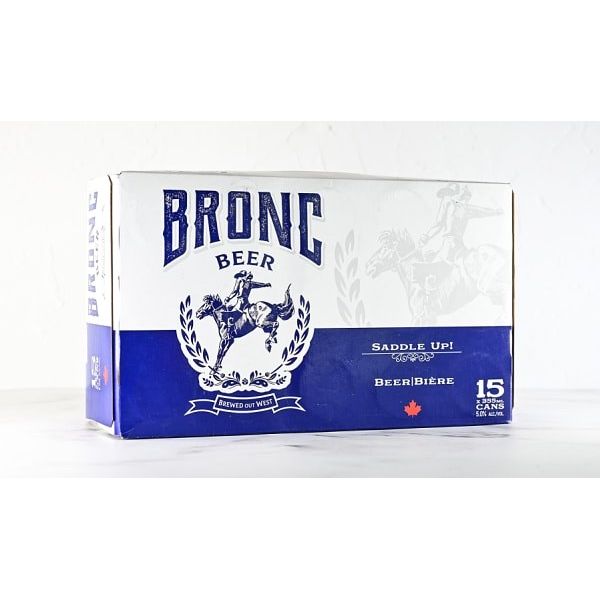 Bronc Lager 15 Cans