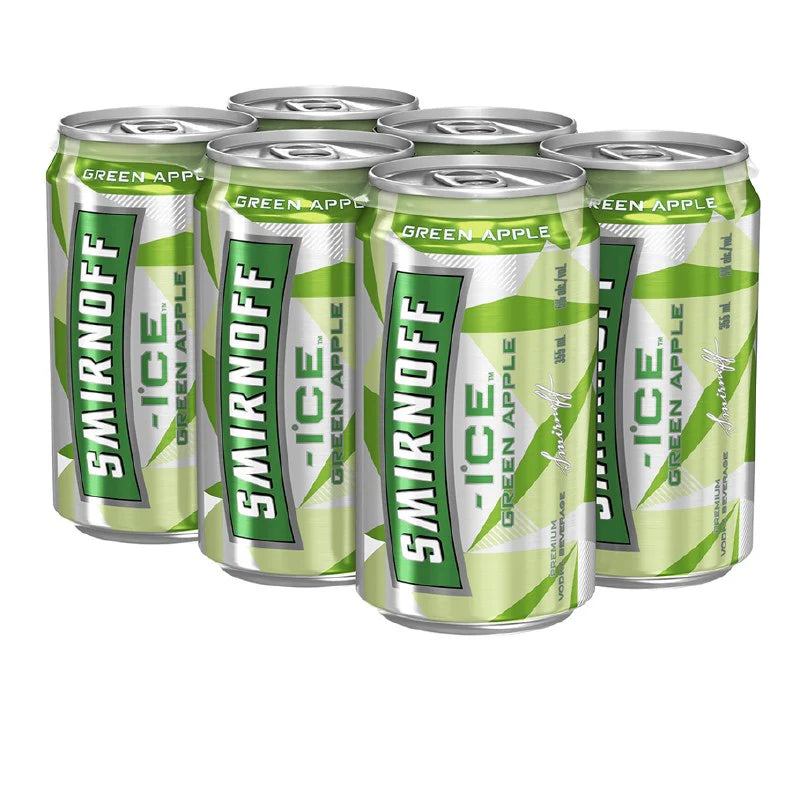 Smirnoff Ice Green Apple 6 Cans