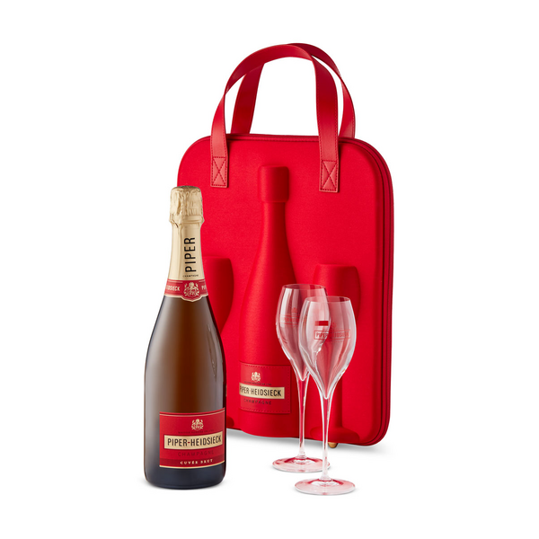 Piper Heidsieck Cuvee Brut Travel Flute Gift Pack