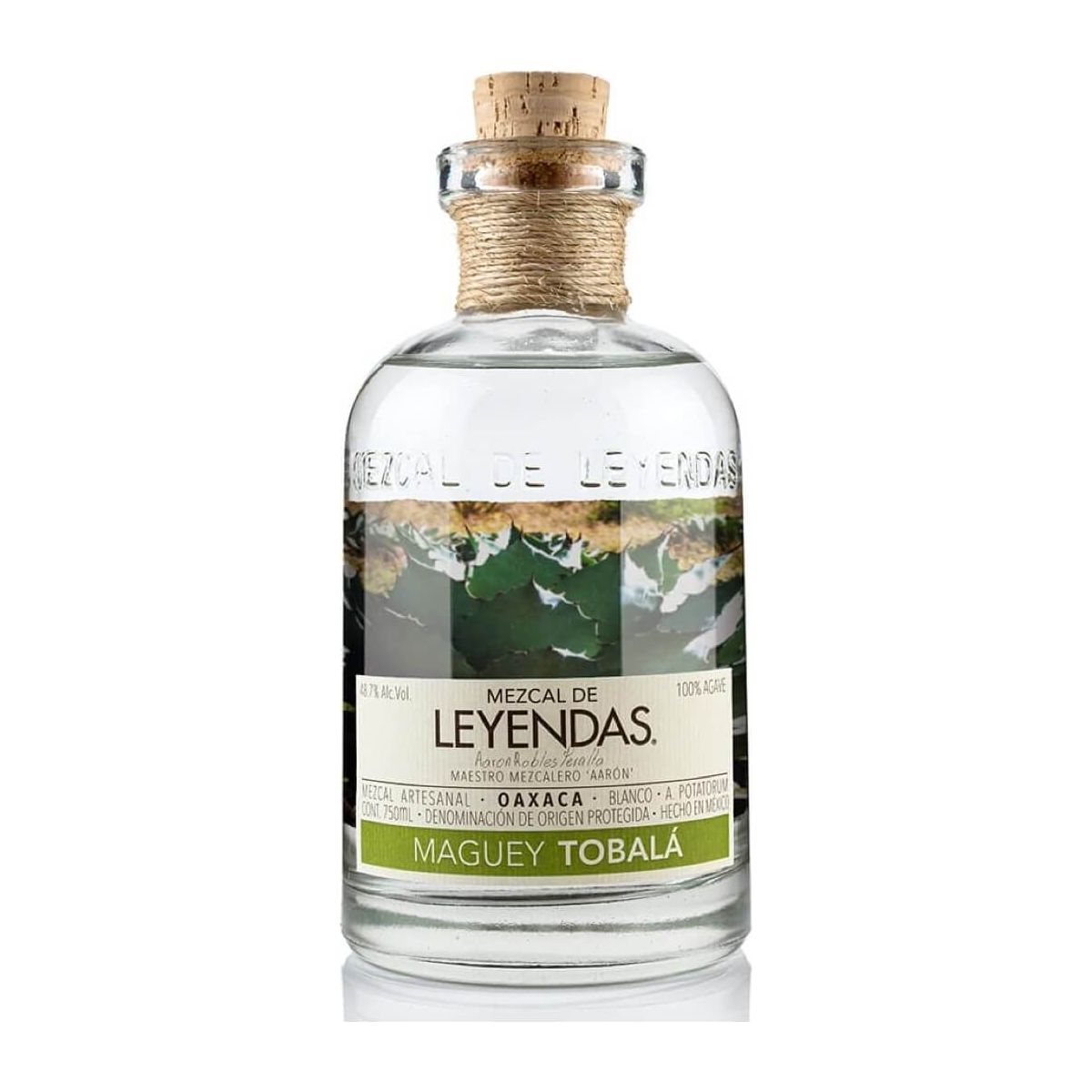 Mezcal de Leyendas Maguey Tobala Mezcal 750ml