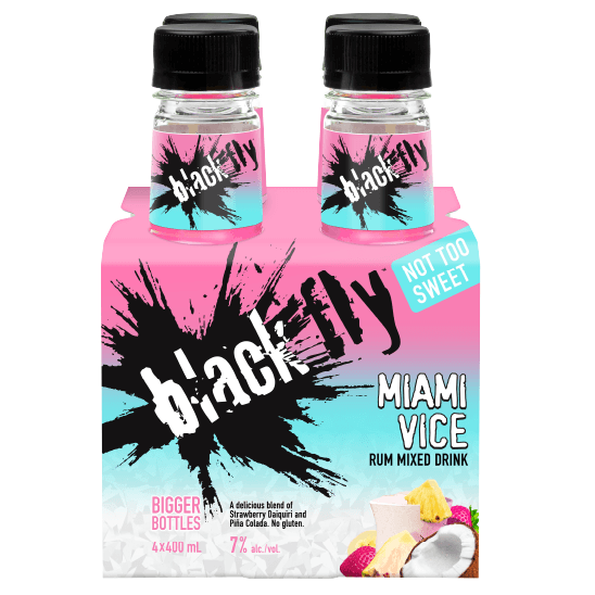 Black Fly Rum Miami Vice