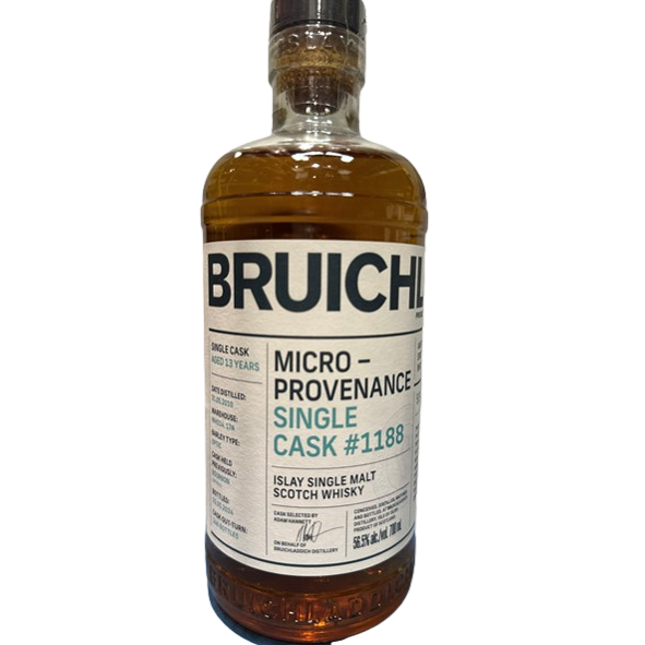 Bruichladdich Micro Provenance Cask #1188 2010 13 Year Old