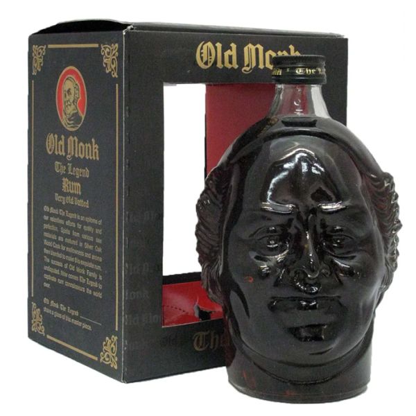 Old Monk 'The Legend' Very Old Vatted Rum 180ml – BSW Liquor