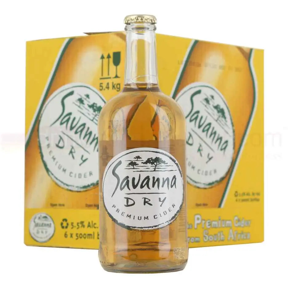 Savanna Dry Premium Cider 4 Bottles