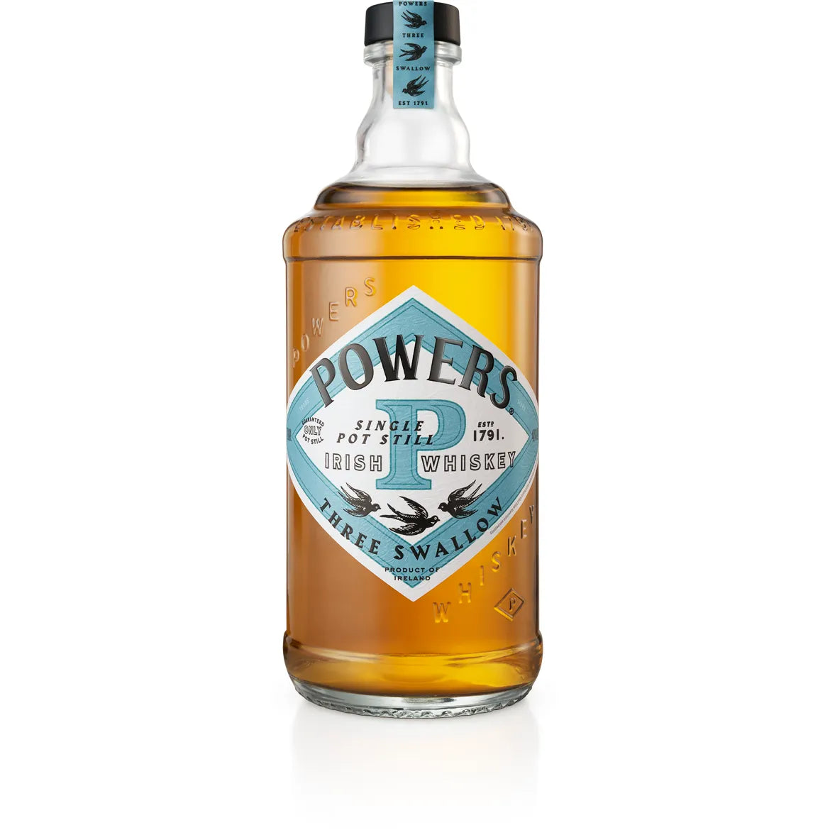 Powers Three Swallow Single Pot Still Irish Whiskey