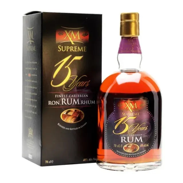 D'Aguiar's XM 'Supreme' 15 Year Old Rum