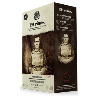 19 Crimes Shiraz 3L Bag in Box