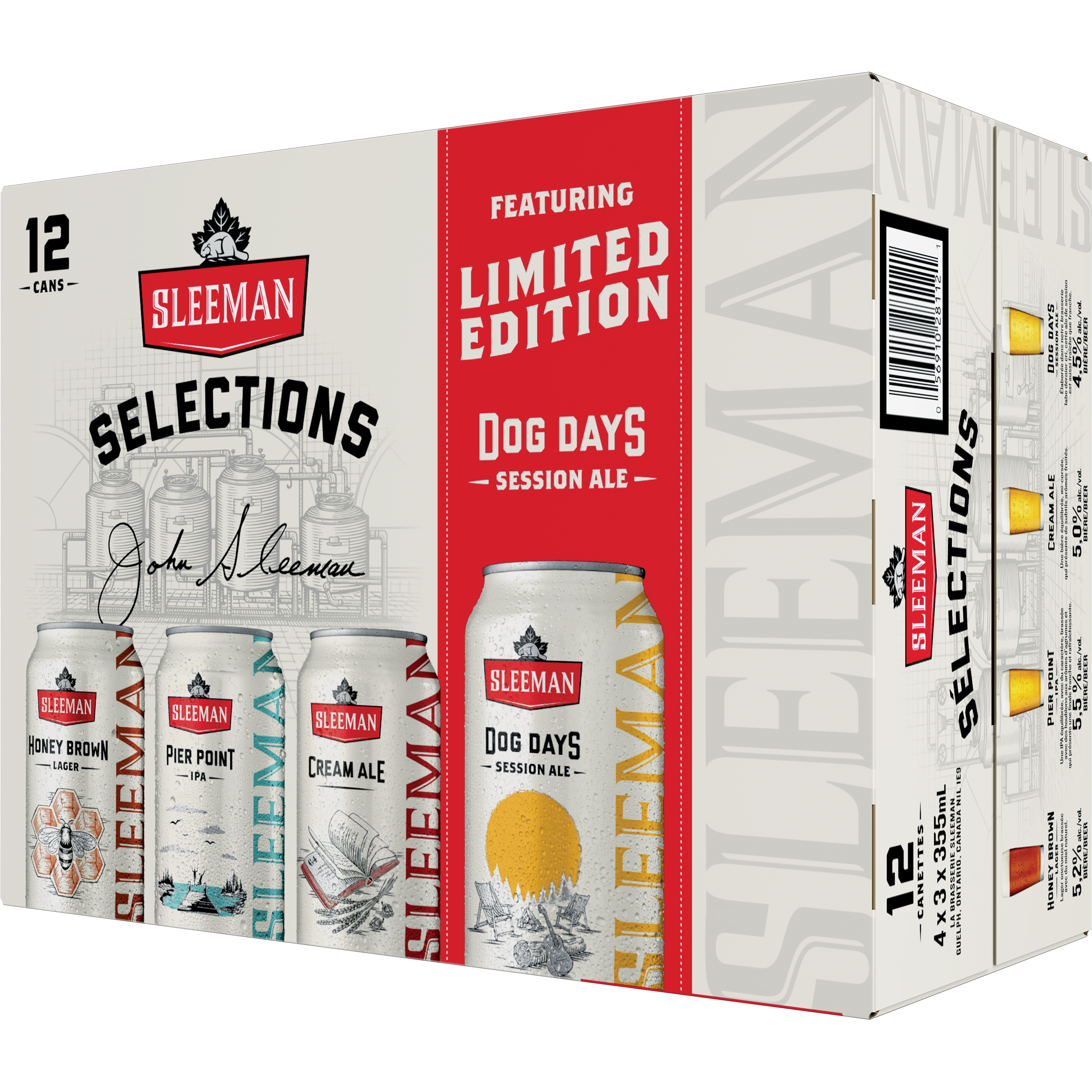 Sleeman Variety Pack 12 Cans