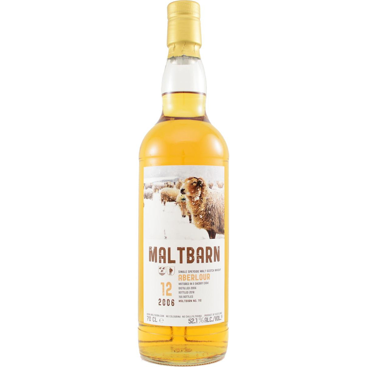 Maltbarn Aberlour 2006 12 Year Old 52.1% ABV
