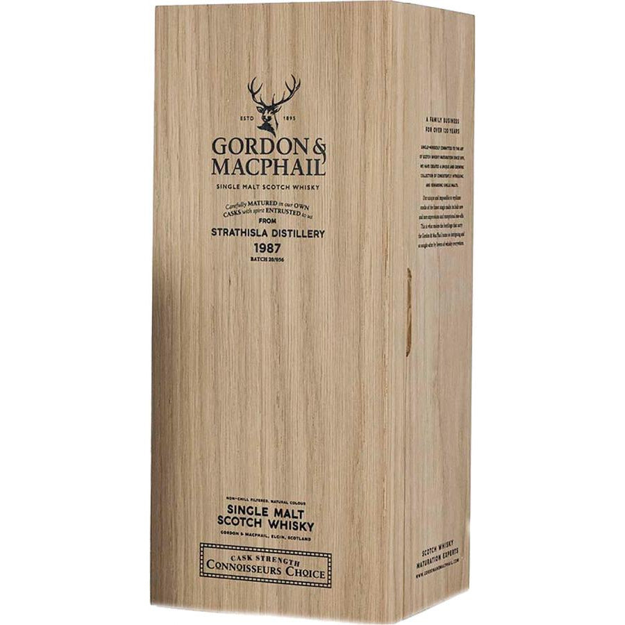 Gordon & MacPhail Connoisseurs Choice Strathisla 1987 33 Year Old 56.8% 700ml