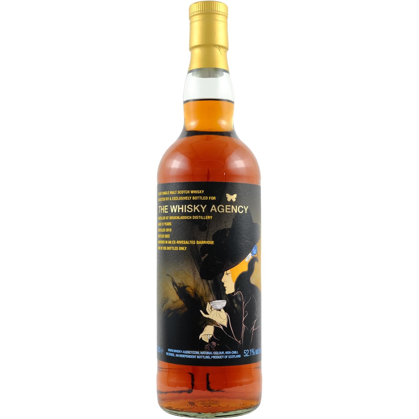 The Whisky Agency Bruichladdich 2010 12 Year Old 52.1% ABV 700ml